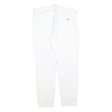 MICHAEL KORS Womens Cotton Blend White Slim Skinny Trousers W32 L28 Stylish