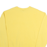 DELTA Mens Yellow Indianapolis Indiana Crew Neck L Cotton Sweatshirt