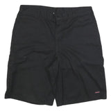 DICKIES Mens Black Casual Shorts 2XL W42 Cotton Blend Workwear
