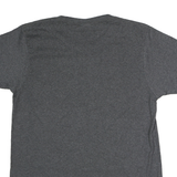 YAZBEK Mens Grey & Blue Graphic T-Shirt M Short Sleeve Crew Neck Casual Cotton