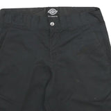 DICKIES Mens Shorts Black Casual L W34 Durable Polyester Blend