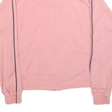 PUMA Womens Pink Jacket S Polyester Blend Plain Zip Track Sportswear