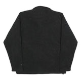 CHAMPION Mens Black Pullover Plain Crew Neck Basic Knit Jumper M Zip Pockets
