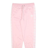 UMBRO Womens Joggers Pink S W28 L30 Slim Tapered Fit Sportswear Track Pants