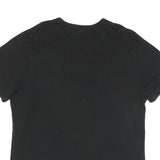 CHAMPION Mens Black Cotton Blend Graphic T-Shirt L Short Sleeve Crew Neck