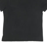 CHAMPION Mens Black Cotton Blend Graphic T-Shirt L Short Sleeve Crew Neck