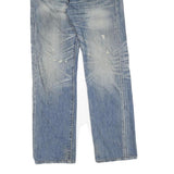 LEVI'S 501 Mens Jeans Blue Regular Straight Denim Medium W28 L27 Classic Zip