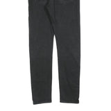 LEVI'S 512 BIG E Mens Jeans Black Slim Skinny Denim Medium W32 L32 Slim Fit