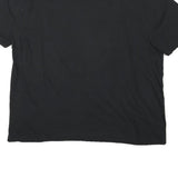 DICKIES Womens Black Short Sleeve Crew Neck Classic T-Shirt L Cotton Blend