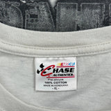 Chase Authentics Nascar T-Shirt - XL White Cotton