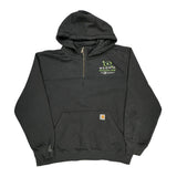 Rain Defender Carhartt Hoodie - 2XL Black Cotton