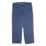 DICKIES Mens Blue Regular Fit Straight Denim Jeans W42 L31 Workwear Durable
