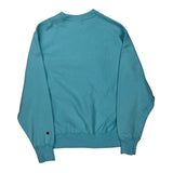 Reverse Weave Champion Sweatshirt - Medium Blue Cotton