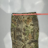 Mossy Oak Camo Cargo Trousers - 36W 29L Khaki Cotton