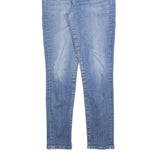 LEVI'S 721 Womens Jeans Blue Slim Skinny Denim Light W29 L28 Zip Cotton Blend