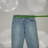 501 Levis Jeans - 30W 30L Light Wash Denim