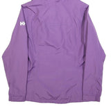 HELLY HANSEN Womens Purple Jacket XS Polyester Blend Outdoor Zip Hooded Plain