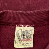 Made In USA Shirt Lake Catch And Release Sweatshirt - XL Burgundy Cotton