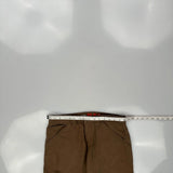 Dickies Cargo Pants - 32W 32L Brown Cotton Blend