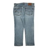 505 Levis Jeans - 38W 30L Light Wash Cotton