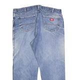 DICKIES Mens Jeans Blue Relaxed Straight Denim Medium W42 L28 Workwear