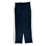 Nike Track Pants - Large Navy Polyester
