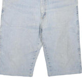 WRANGLER Mens Denim Blue Casual Denim Shorts L W36 Cotton Blend Comfortable Fit