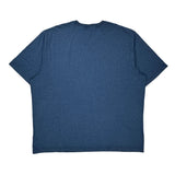 Carhartt Spellout T-Shirt - 2XL Blue Cotton