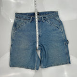Polo By Ralph Lauren Carpenter Shorts - 34W 9L Blue Denim