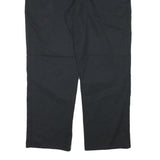 DICKIES Mens Cotton Blend Black Regular Fit Straight Leg Trousers W34 L28