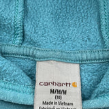 Age 10 Carhartt Hoodie - Medium Blue Cotton Blend