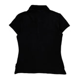 Puma Polo Shirt - Small Black Cotton