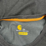 Carhartt T-Shirt - 2XL Gray Cotton