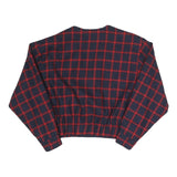 OUI PETITES BY TAN JAY Womens Navy & Red Button Jacket UK 10 Polyester Blend