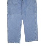 DICKIES Mens Jeans Blue Regular Straight Denim Medium W38 L30 Workwear Zip