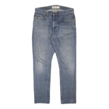 LEVI'S Mens Slim Blue Denim Regular Fit Jeans W32 L29 Zip Classic