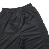 AIR JORDAN Mens Black & Red Casual Shorts S W26 Polyester Sports Gym