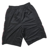 AIR JORDAN Mens Black & Red Casual Shorts S W26 Polyester Sports Gym