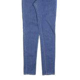 LEVI'S 721 Womens Jeans Blue Slim Skinny Denim Medium W26 L32 Stretch Cotton