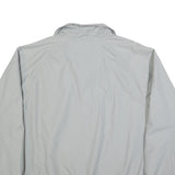 TIMBERLAND Mens Grey Nylon Zip Jacket 2XL Casual Outdoor Waterproof