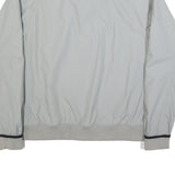 TIMBERLAND Mens Grey Nylon Zip Jacket 2XL Casual Outdoor Waterproof