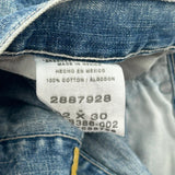 Lee Carpenter Jeans - 32W 30L Blue Cotton