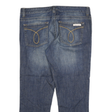 CALVIN KLEIN Womens Jeans Blue Regular Straight Denim Light W34 L27 Stylish