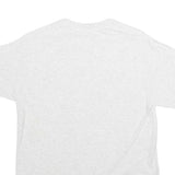 GILDAN Mens White Cruising The Caribbean Graphic T-Shirt M Short Sleeve Crew