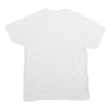 GILDAN Mens White Cruising The Caribbean Graphic T-Shirt M Short Sleeve Crew