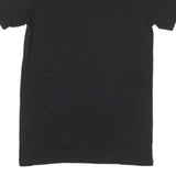 CALVIN KLEIN Mens Black T-Shirt M Short Sleeve Crew Neck Plain Cotton Blend