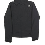 THE NORTH FACE Womens Black Outdoor Jacket XS Nylon Zip Hooded Plain Lightweight