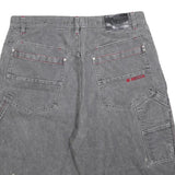 MECCA Mens Cotton Blend Grey Casual Shorts M W34 Workwear Everyday