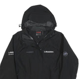 MAMMUT Womens Black Outdoor Jacket S Polyester Zip Waterproof Lightweight