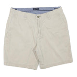 NAUTICA Mens Shorts Beige Casual Plain XL W34 Lightweight Cotton Blend